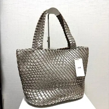 [23구] 온워드 카시야마 메쉬 토트백 실버 택 포함 새상품