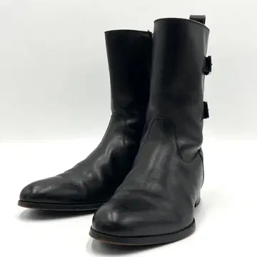 [ 새상품급 ] Ermenegildo Zegna 롱 부츠 블랙 남성용