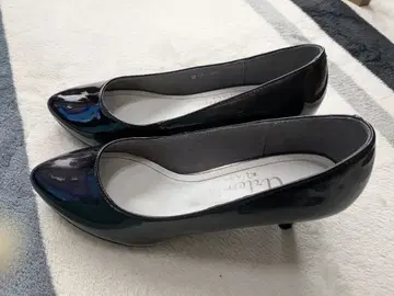 Artemis 블랙 스틸레토 펌프스