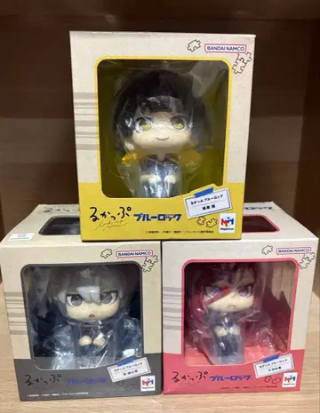 룩업 블루 록 3체 세트 나기 세이시로 치기리 효마 바치라 메구루