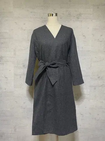 귀여운 ungrid 언그리드 글렌체크 패턴 랩 코트 스타일리시