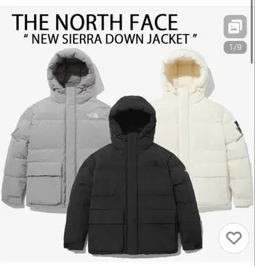 THE NORTH FACE NEW SIERRA DOWN JACKET