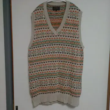 BEAMS PLUS 페어아일 니트 베스트