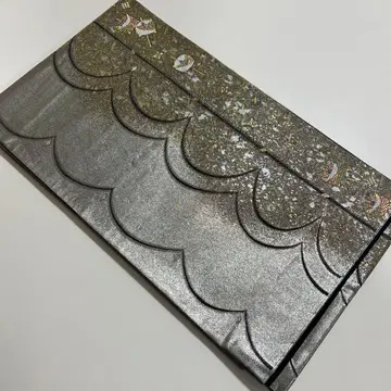 페이즐리 실 감기 패턴 아름다운 후쿠로 오비 기모노 스키 구락부 374