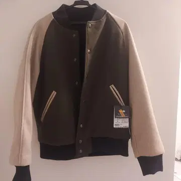 wmb 단추식 자켓 L 사이즈 올리브 베이지