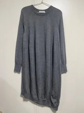 illian loeb 비대칭 니트 롱 원피스 / 이리안 로브