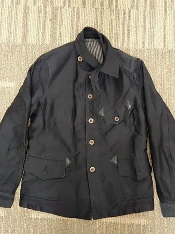 슈가케인 몰스킨 자켓 빔즈 보이 블랙 블랙