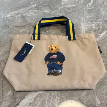 폴로베어 군 토트백 택 포함 미사용 새상품