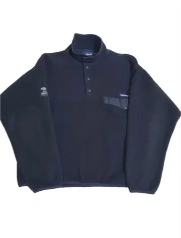 인기 Patagonia 신틸라 스냅T 자메이카 제조 올 블랙