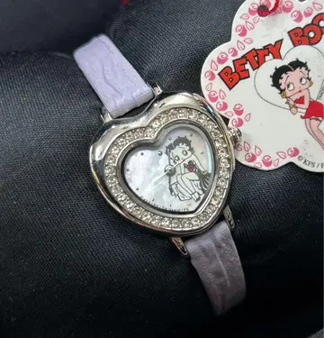 빈티지 구하기 어려움 베티 붑 쉘 다이얼 BOX 손목시계2