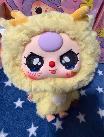 베이비 쓰리 봉제 인형 빅 헤드 파우치