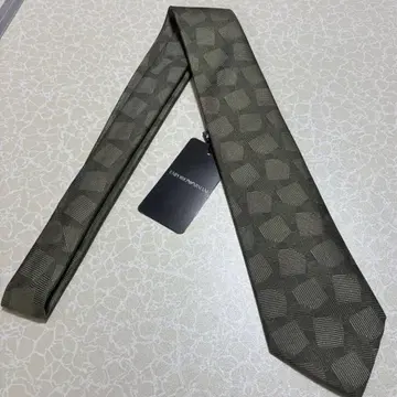 새상품 EMPORIO ARMANI 넥타이 세이지 그린 (7307)