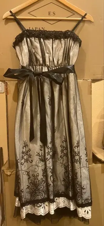 [ 새상품급 ] 파티 드레스 베이지 샴페인 골드