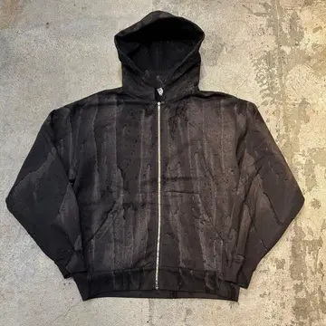 새상품 로스앤젤레스 어패럴 14oz 헤비 웨이트 지퍼 후드티 M 블랙