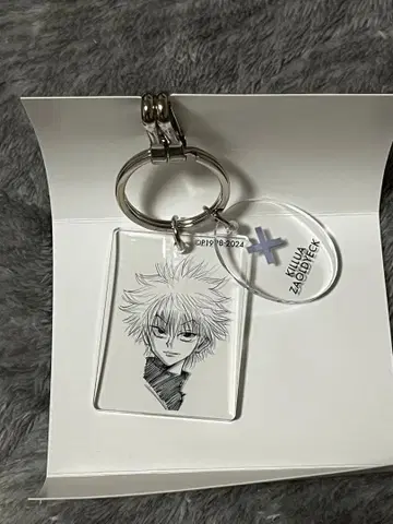 HUNTER x HUNTER 키루아 클리어 베이스 키링 아크릴 키링