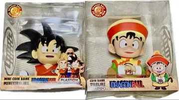 드래곤볼 손오공 손오반 저금통 피규어 PLASTOY