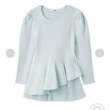 [ 택 포함 ] SNIDEL 스나이델 페플럼 아지메 니트 풀오버