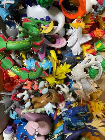 포켓몬 몬코레 초기 피규어 레어 묶음 판매 당시 물건 TOMY