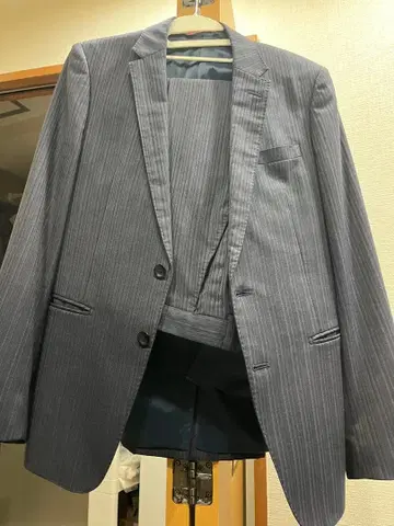 MODA RITORNO 스트라이프 비즈니스 정장 자켓