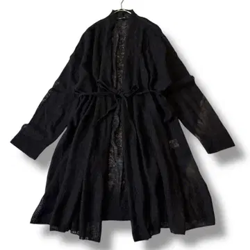 [ 새상품급 ] pas de calais 알파카 롱 가디건 일본제