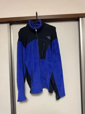 THE NORTH FACE 플리스 자켓 파랑 블랙