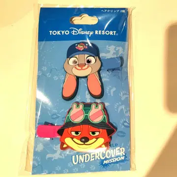 닉 주디 헤어 클립 주토피아2 도쿄 디즈니 리조트