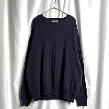 90s FRATELLI BALZZANO 코튼 니트 스웨터 2XT