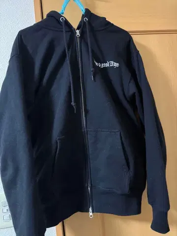 have a good time 더블 지퍼 후드티