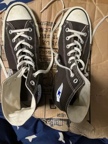 CONVERSE ALL STAR 브라운 스니커즈