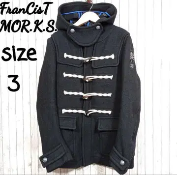 레어/FranCisT_MOR.K.S./더플 코트 [ 3 ] 블랙 블랙