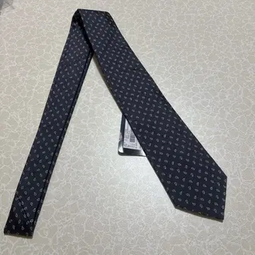 새상품 EMPORIO ARMANI 넥타이 그레이 페이즐리 (6622)