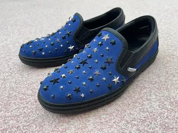 지미추 JIMMY CHOO 스타 스터드 슬립온 25.0 cm