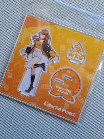 컬러풀 피치 아크릴 스탠드 에토 씨 컬렉션