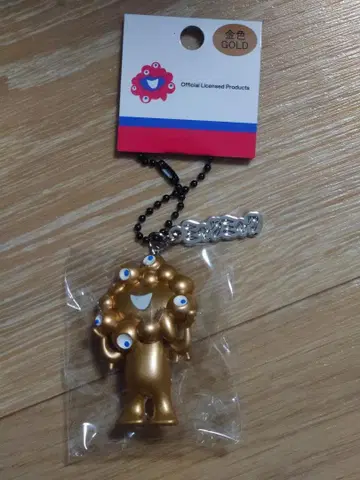 EXPO2025 미야쿠미야쿠 키링 골드 컬러