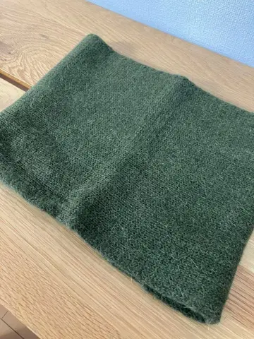 THE INOUE BROTHERS 넥워머 올리브 그린