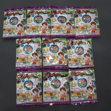 요괴 메달껌 2 10팩 세트 새상품 미개봉품