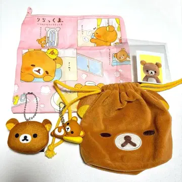 라스트 가격 인하 리락쿠마 파우치 마스코트 잡화 세트 가격