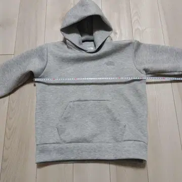 THE NORTH FACE 그레이 후드 부착 후드티