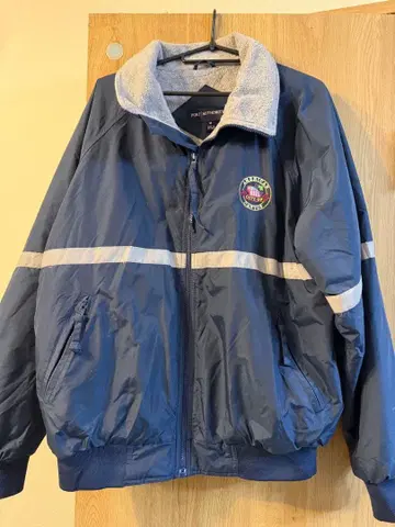 PORT AUTHORITY 네이비 나일론 자켓 M