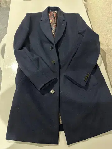 Paul Smith 체스터 코트 네이비