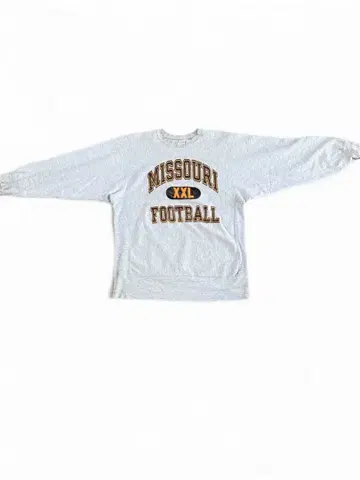 90s Champion 리버스 위브 MISSOURI 풋볼 삼단