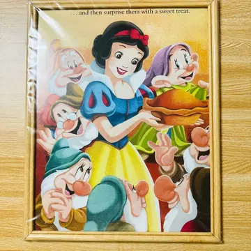 디즈니 백설공주 포스터 액자
