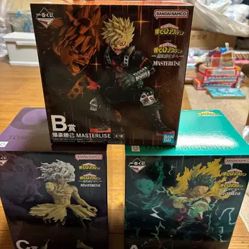 제일복권 나의 히어로 아카데미아 ~더욱 저 너머로~ 피규어 모음 세트