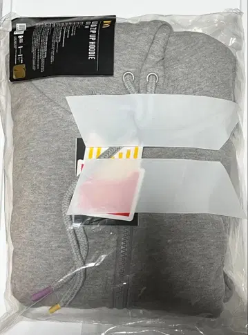 BTS McD 콜라보 Logo Zip up Hoodie 그레이 M 사이즈