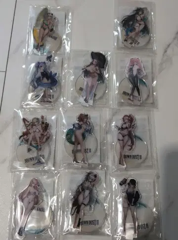 브라운더스트2 NEO3D 복권 D상 캐릭터 스탠드 mini 세미 컴프