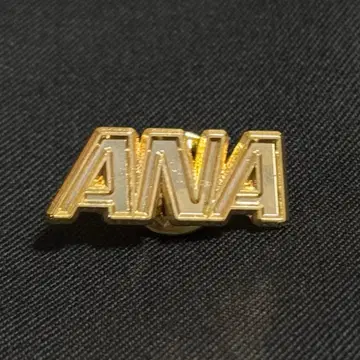 ANA 전일본공수 핀 배지 골드 골드 컬러 새상품