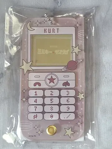 은하 특급 밀키 웨이 핸드폰풍 아크릴 케이스 아크릴 키링 밀키 서브 카트