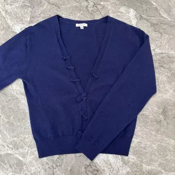 TOCCA 네이비 긴팔 가디건 XS