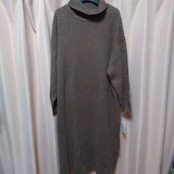 새상품 4L 사이즈 맥시 니트 원피스