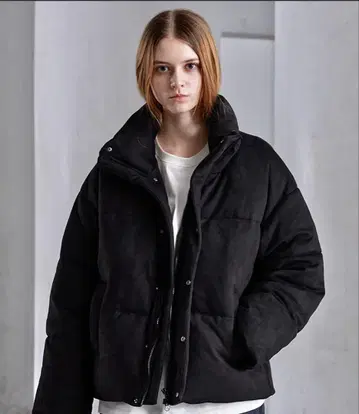 CLEL 볼륨 하이넥 패딩 자켓